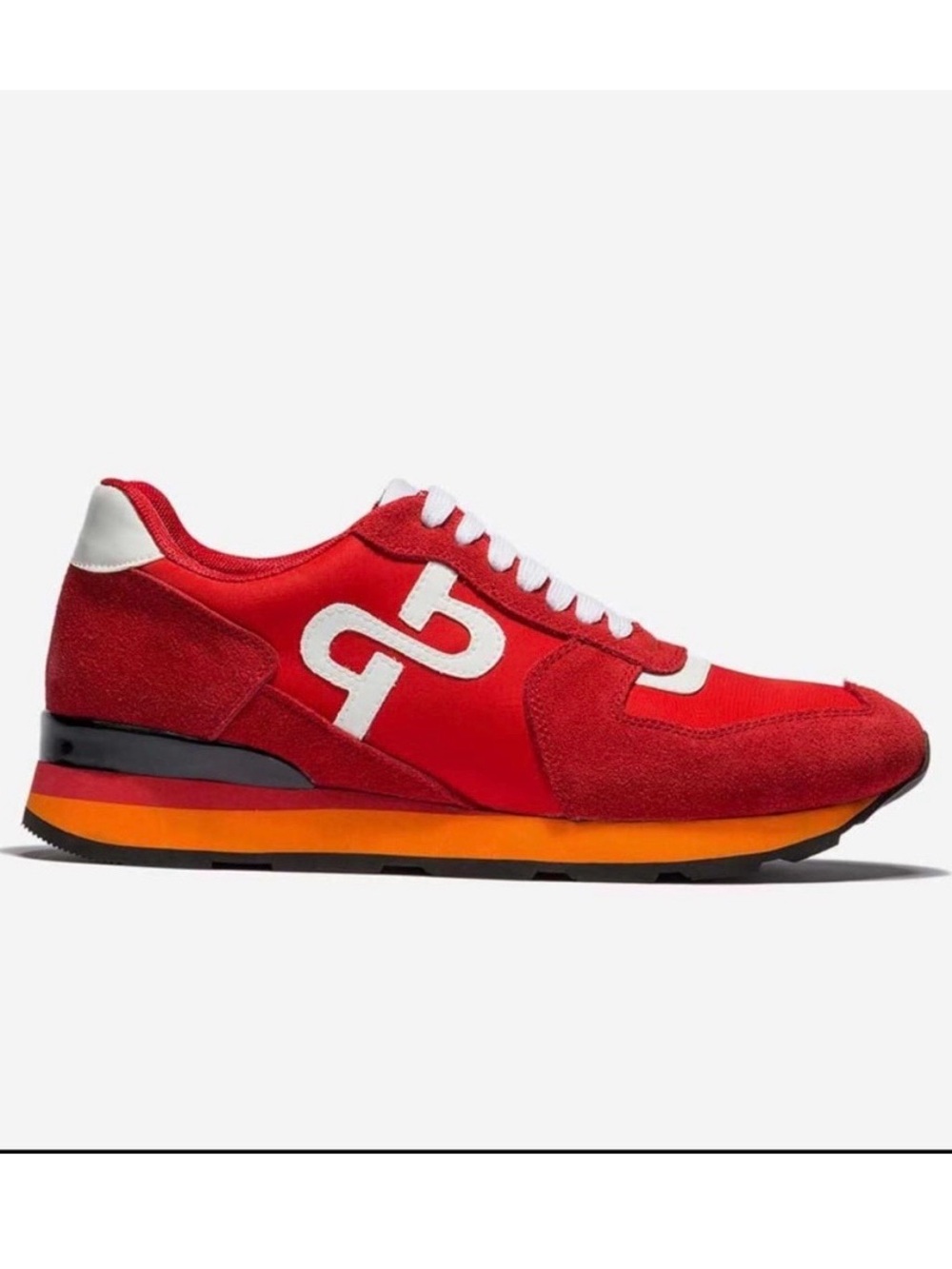 OPP FRANCE lace up suede sneakers